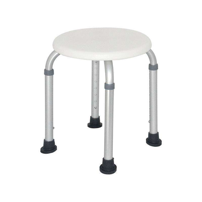 MN-XZY002 Rotary Bath Shower Chair with Armrests Adjustable Elder Portable Folding Bath  Chair