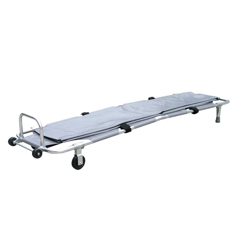 MN-AS029-1 Good price medical folding stretcher emergency stretcher aluminum alloy stretcher easy to clean and move