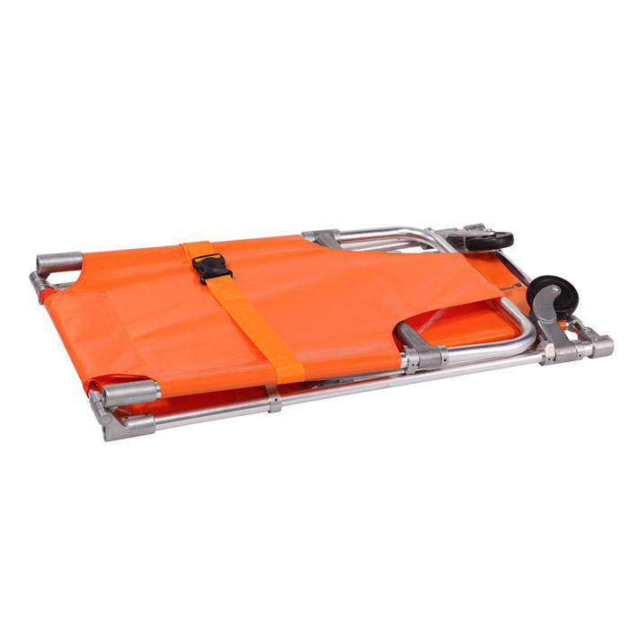 MN-AS029-2 Factory direct sale medical durable folding stretcher aluminum alloy emergency stair stretcher for first aid
