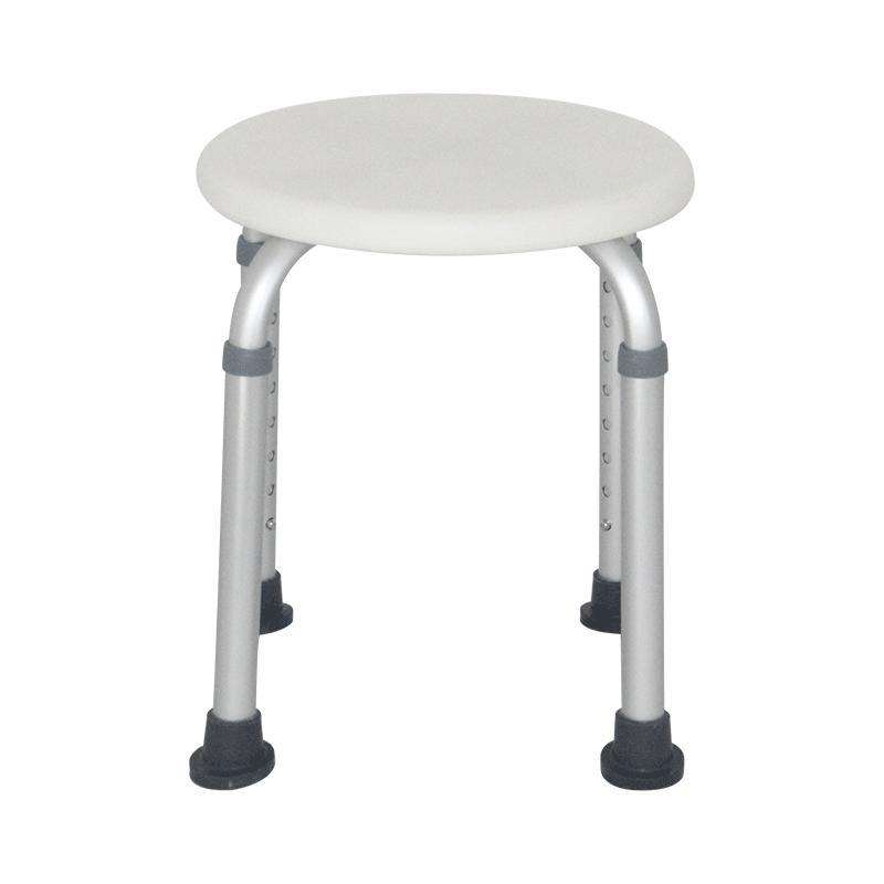 MN-XZY002 Rotary Bath Shower Chair with Armrests Adjustable Elder Portable Folding Bath  Chair