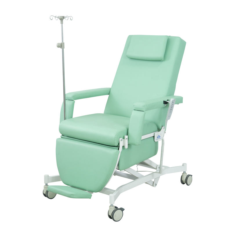 MN-BDC002 Medical 3 Motors medical chemotherapy blood collection chair hospital electric reclining dialysis chair