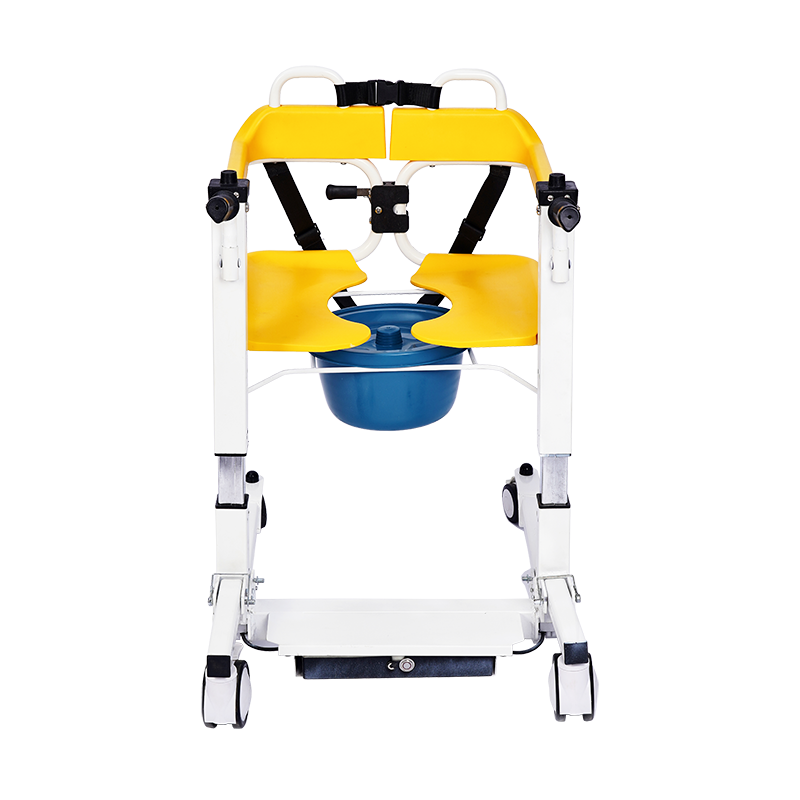 MN-YWJ002 Hospital or housing electrical patient transfer chair wheelchair mobility chair with toilet for disabled or elder