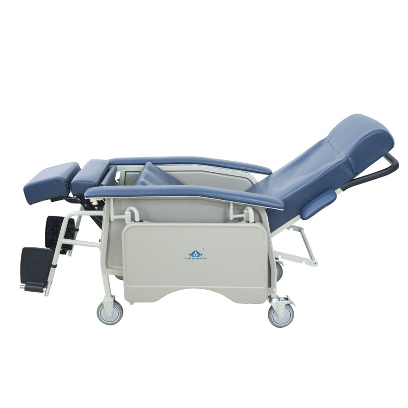 MN-BDC006 Three Positions With Pedals Comfortable With Removable Dining Table Elderly Chair