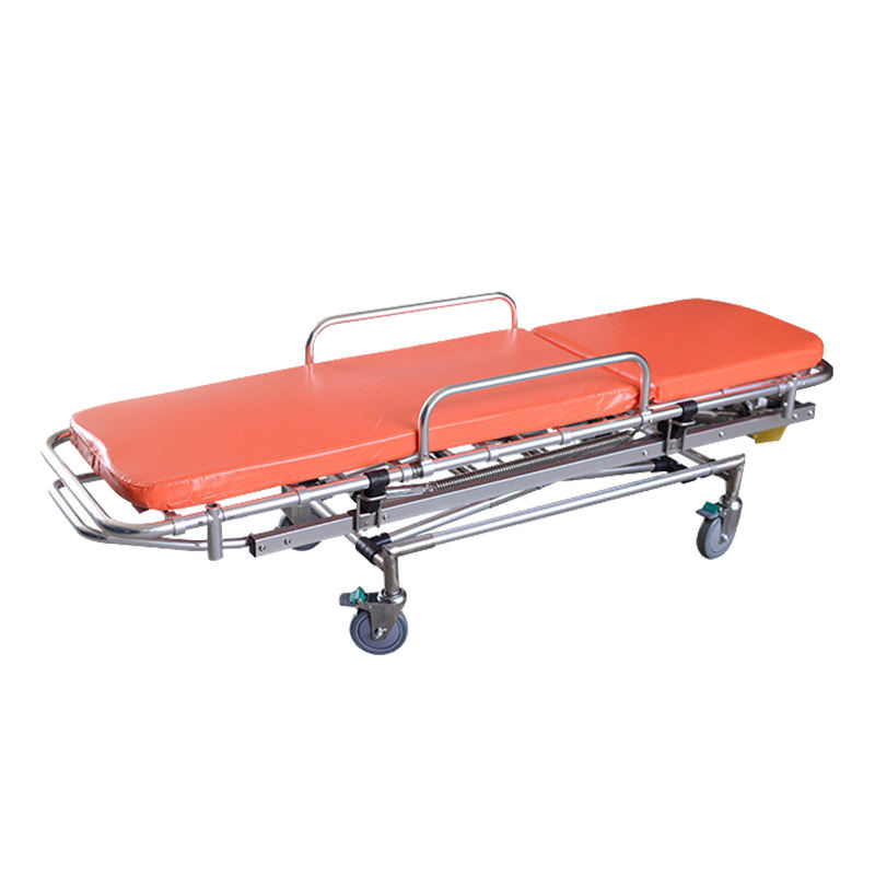 MN-AS049 Hospital Use Medical MRI Stretcher Emergency Aluminum Transfer Stretcher