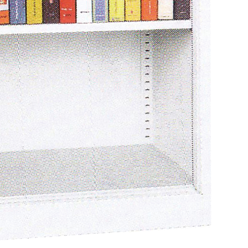 MN-YH008 Epoxy Coated Steel File Cabinet Hospital Furniture with Open Shelves and No Doors